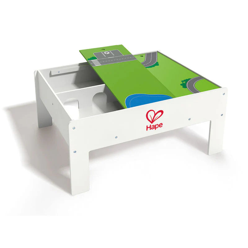 HAPE REVERSIBLE TRAIN & STORAGE TABLE
