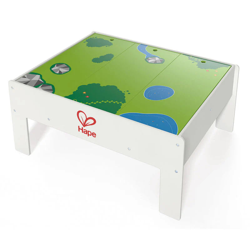 HAPE REVERSIBLE TRAIN & STORAGE TABLE