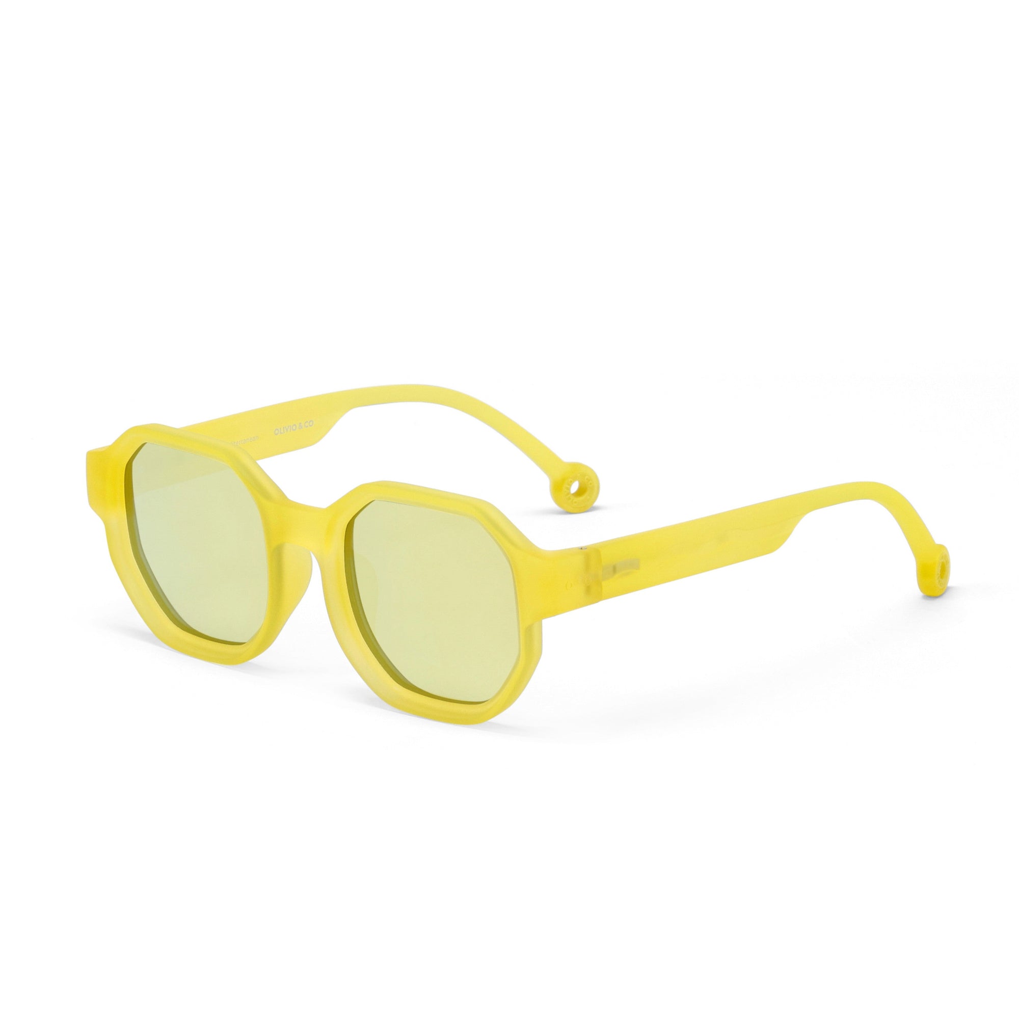 Olivio & Co Square Sunglasses Junior+ Creative Edition D Sunshine Yellow