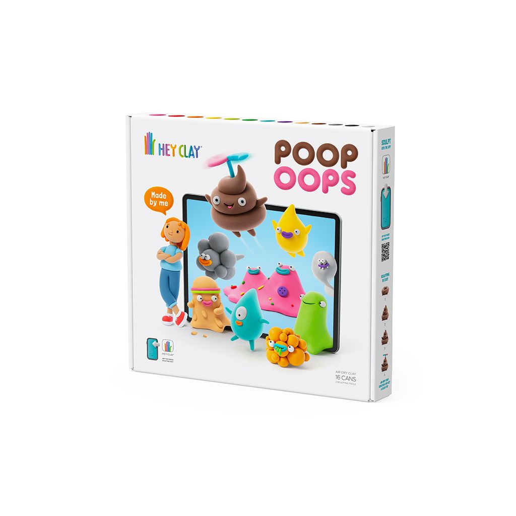 HEY CLAY CLAY SET -  POOP OOPS - baby enRoute