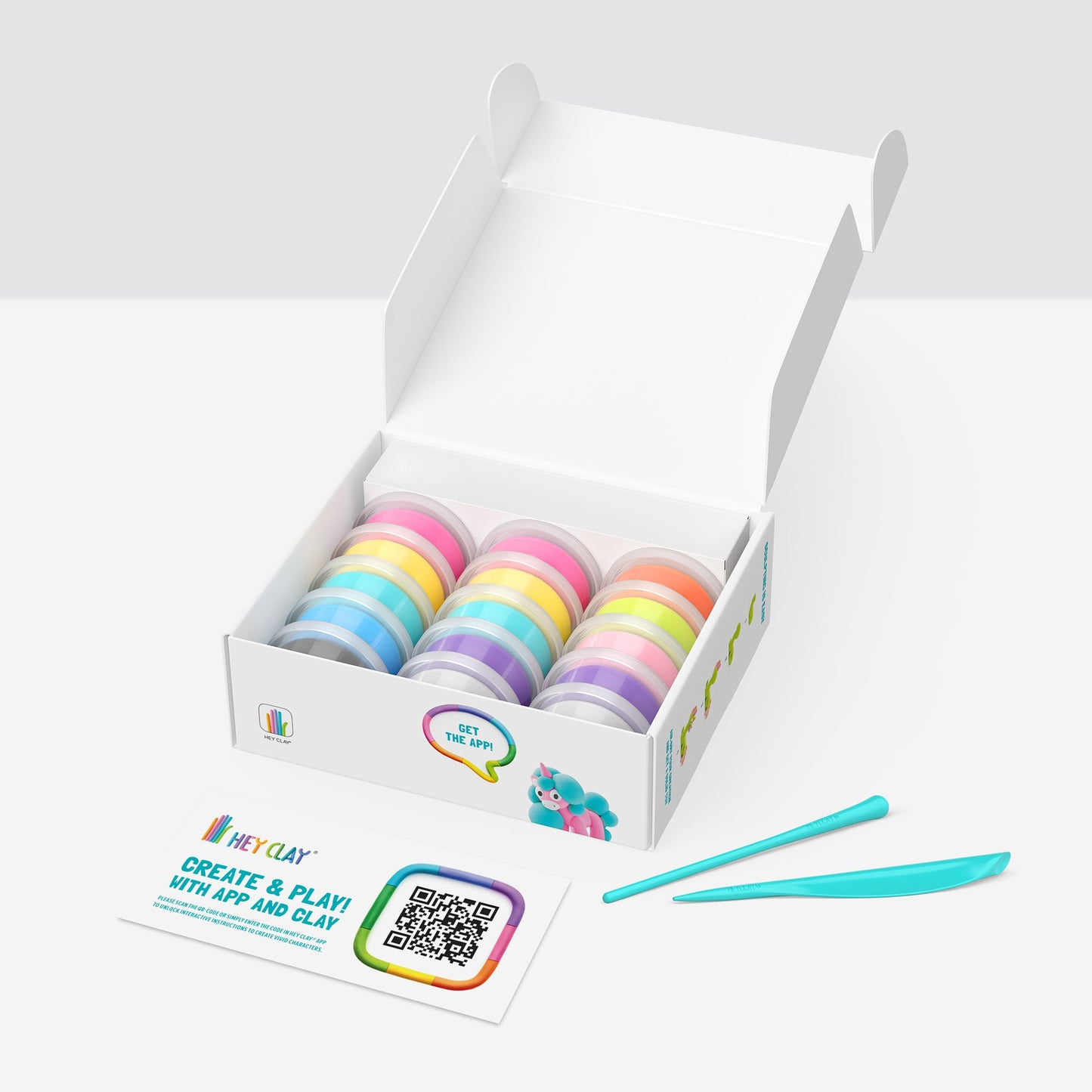 HEY CLAY CLAY SET - RAINBOW UNICORNS - baby enRoute