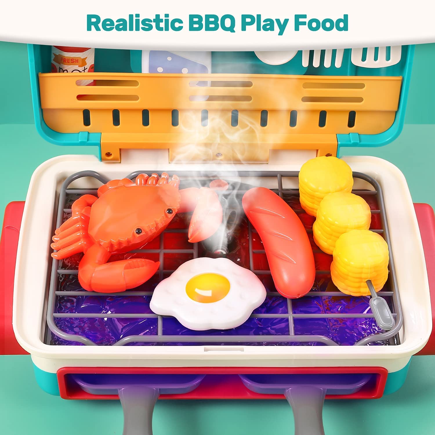 Holy Fun Kids Grill Playset