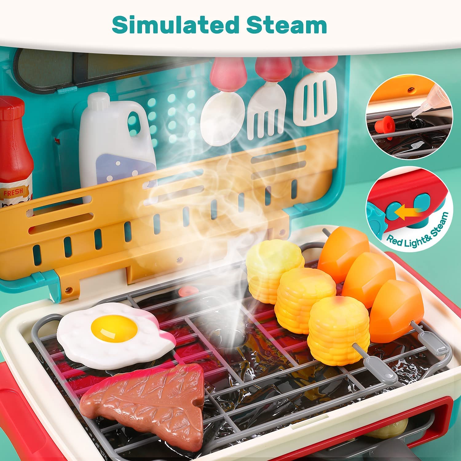 Holy Fun Kids Grill Playset
