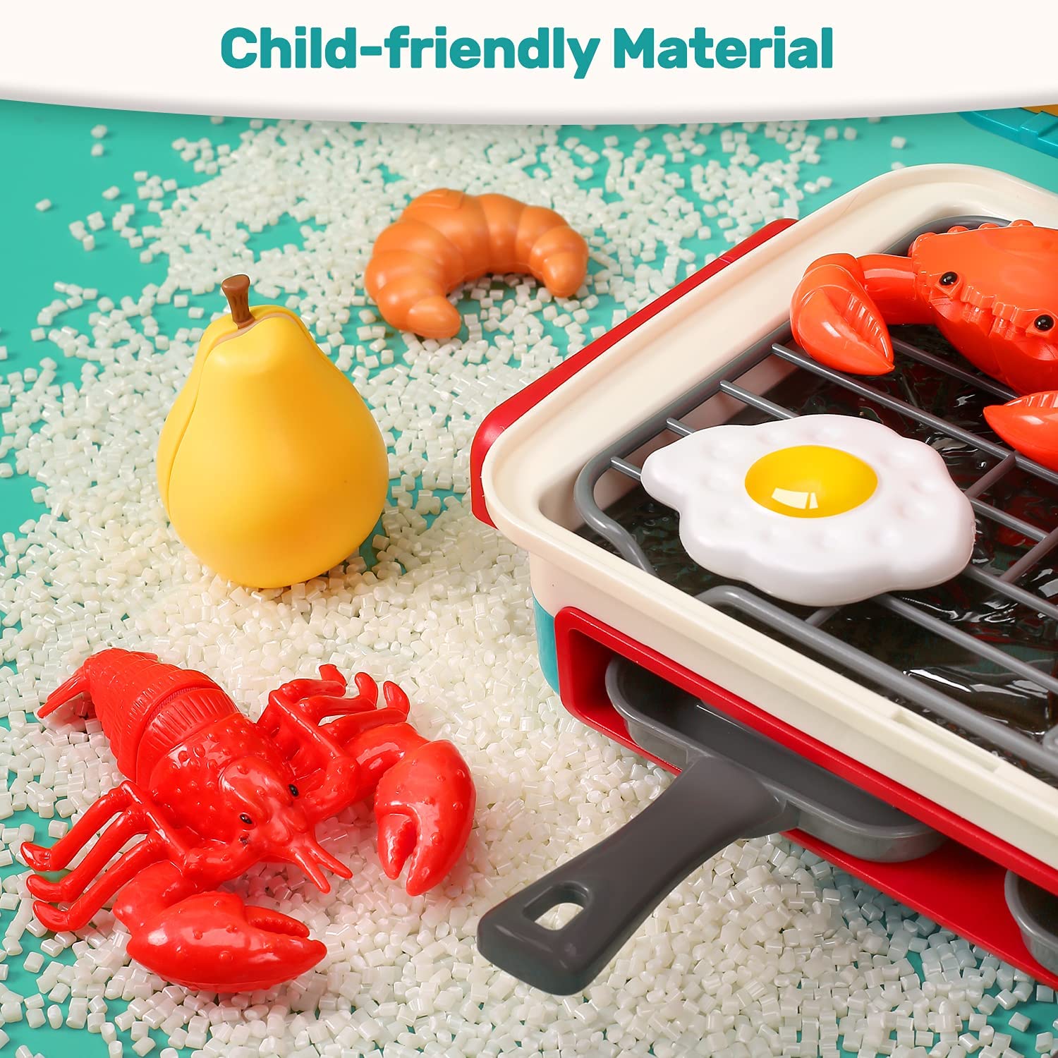 Holy Fun Kids Grill Playset