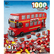 Handsome Building Block Series Bus 1000pcs