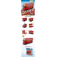 Handsome Building Block Series Bus 1000pcs