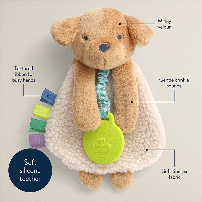 ITZY RITZY ITZY LOVEY PLUSH AND TEETHER TOY