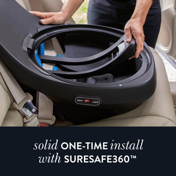EVENFLO GOLD REVOLVE360 SLIM 2-IN-1 ROTATIONAL CAR SEAT WITH SENSORSAFE