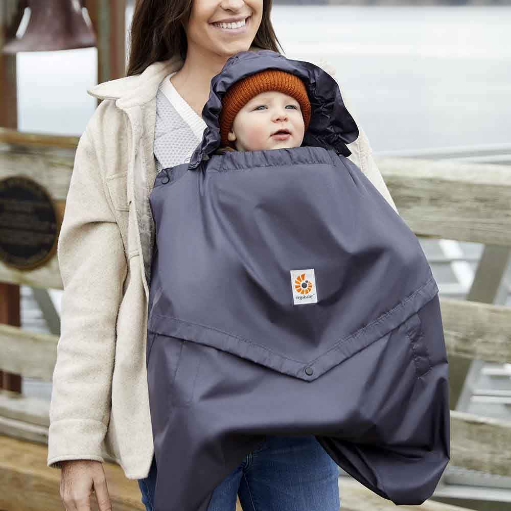 ERGOBABY RAIN AND WIND CARRIER COVER CHARCOAL