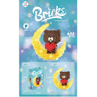 Handsome Puzzle Bear With Heart 402pcs