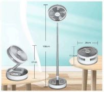I2 Convertible Tabletop To Floor Fan Lithium Battery Fan