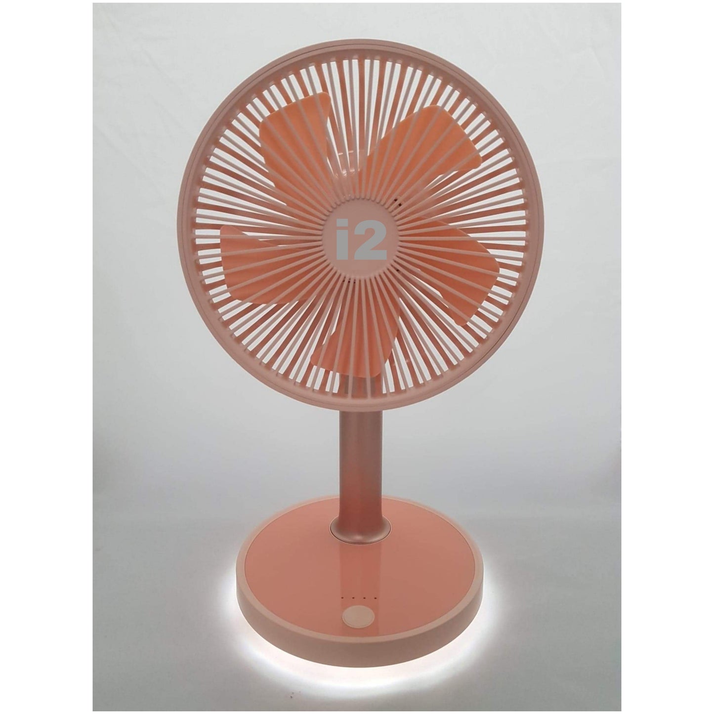 I2 DESKTOP 4 SPEED LITHIUM FAN WITH NIGHTLIGHT - baby enRoute