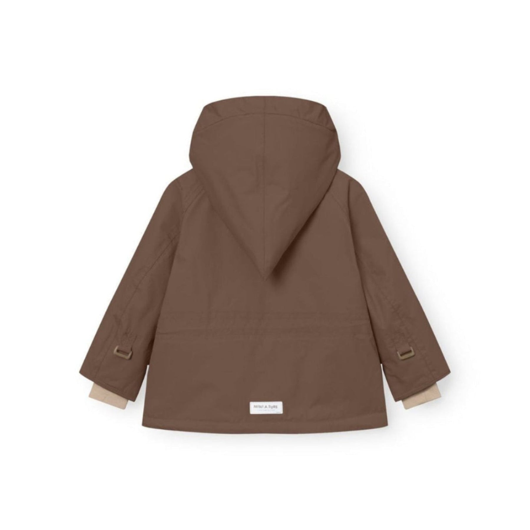 Mini A Ture Matwang Fleece Lined Winter Jacket Grs Chestnut Brown