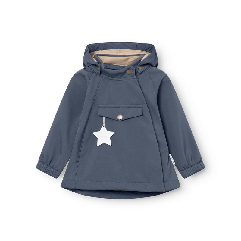 Mini A Ture Matwai Winter Softshell Jacket Grs Ombre Blue