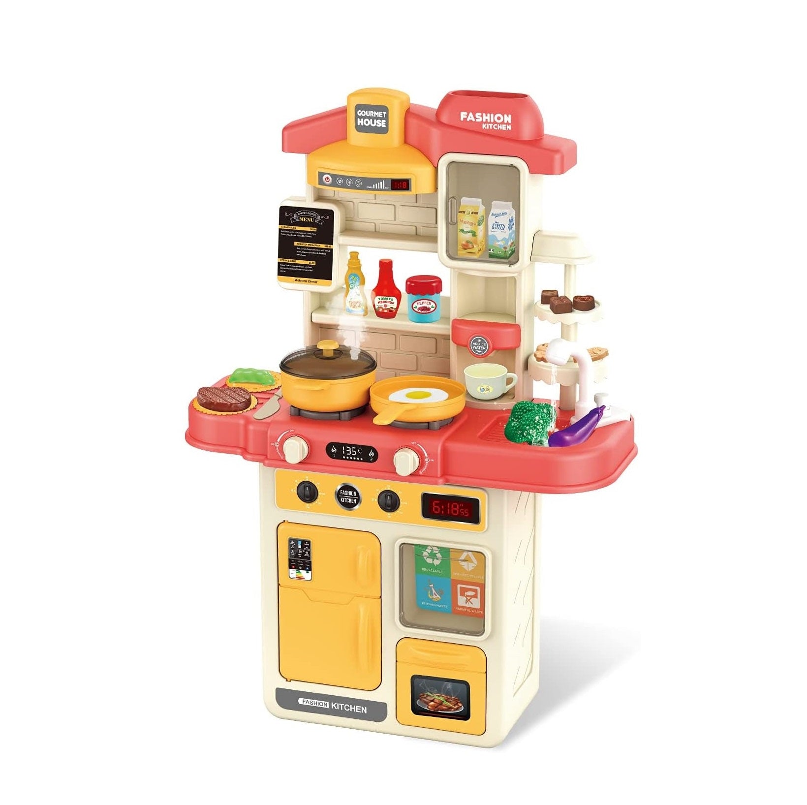 CUTE STONE KIDS KITCHEN PLAYSET