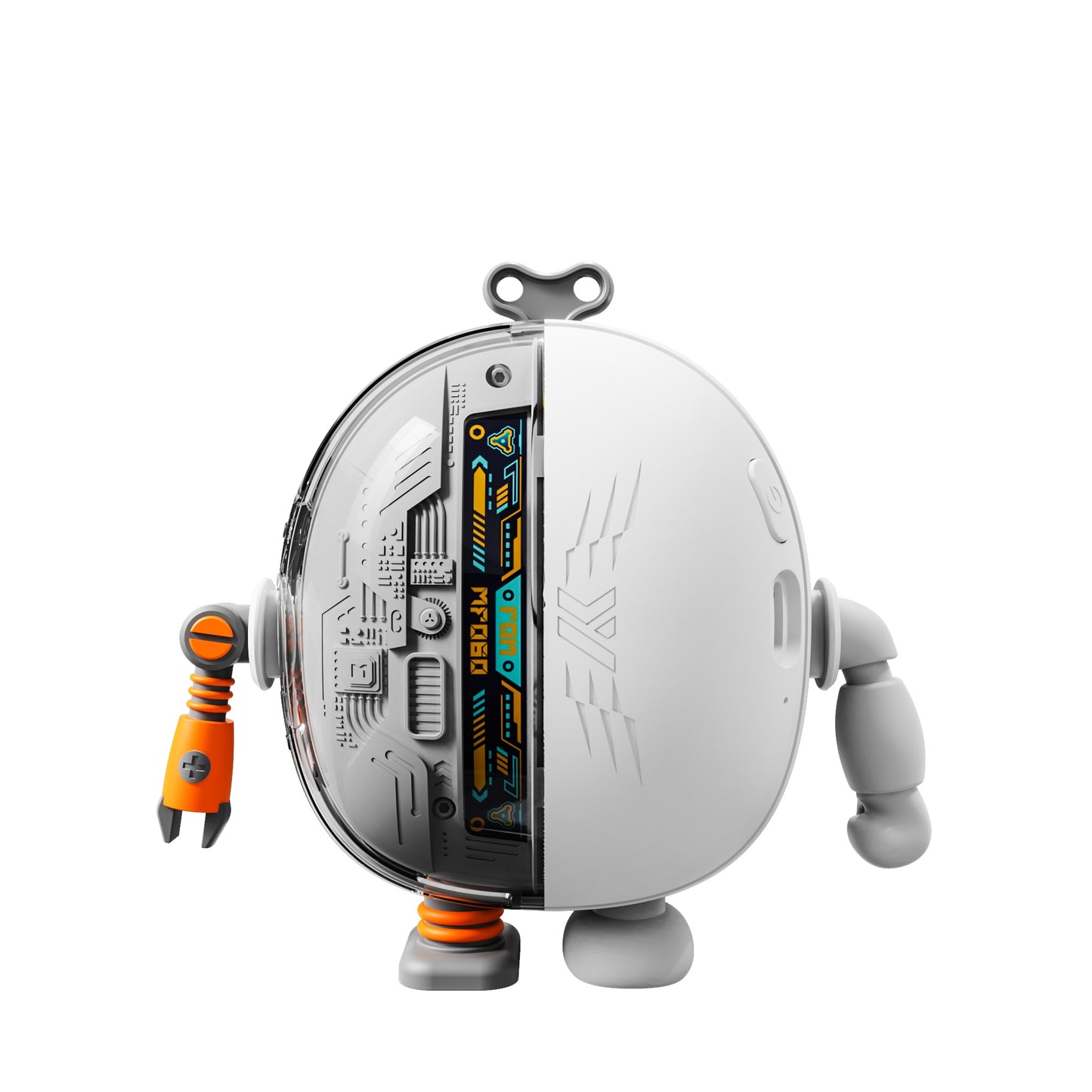 NEMIBABY MOBILE HANDSFREE ROBOT FAN - WHITE - baby enRoute