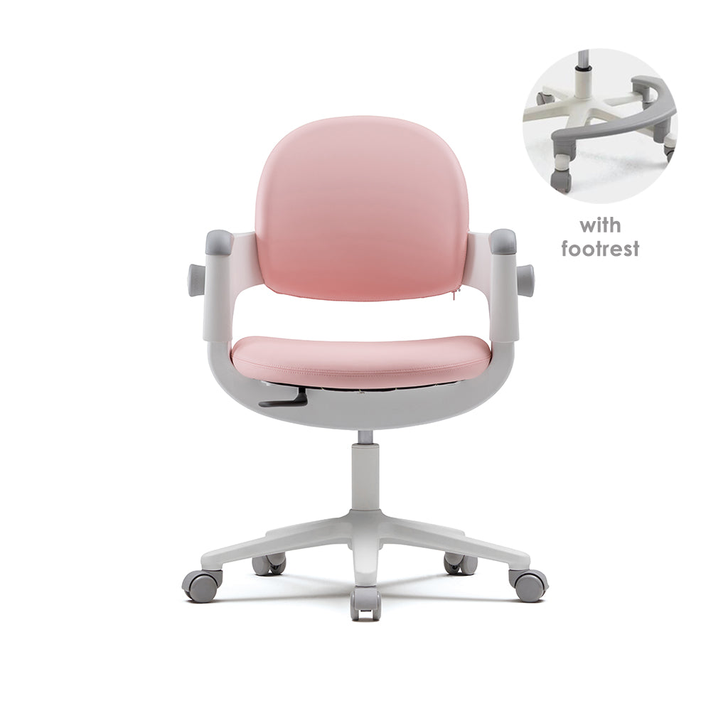 ILOOM RINGO-I CHAIR (SWIVEL CENTER BAR+ROTATING CASTER + FOOTREST)