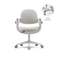 ILOOM RINGO-I CHAIR (SWIVEL CENTER BAR+ROTATING CASTER + FOOTREST)