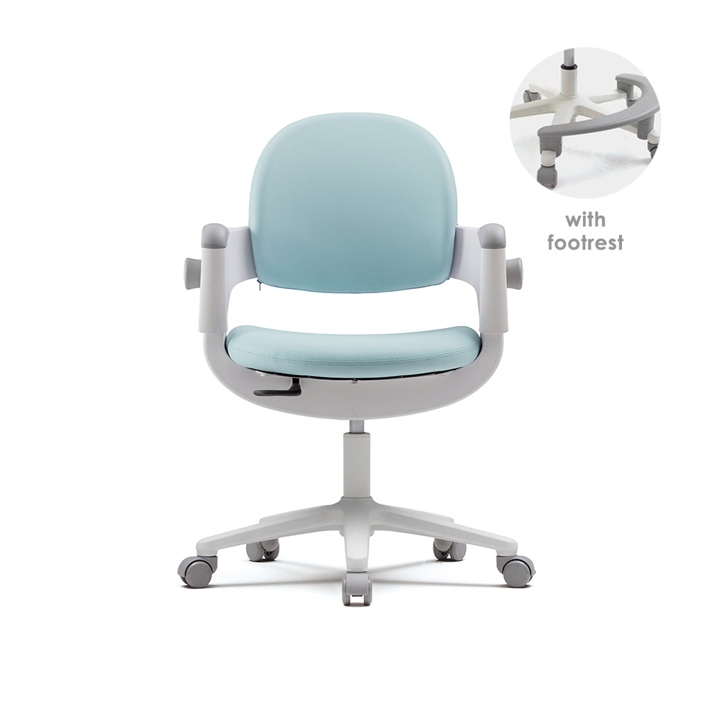 ILOOM RINGO-I CHAIR (SWIVEL CENTER BAR+ROTATING CASTER + FOOTREST)
