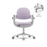 ILOOM RINGO-I CHAIR (SWIVEL CENTER BAR+ROTATING CASTER + FOOTREST)