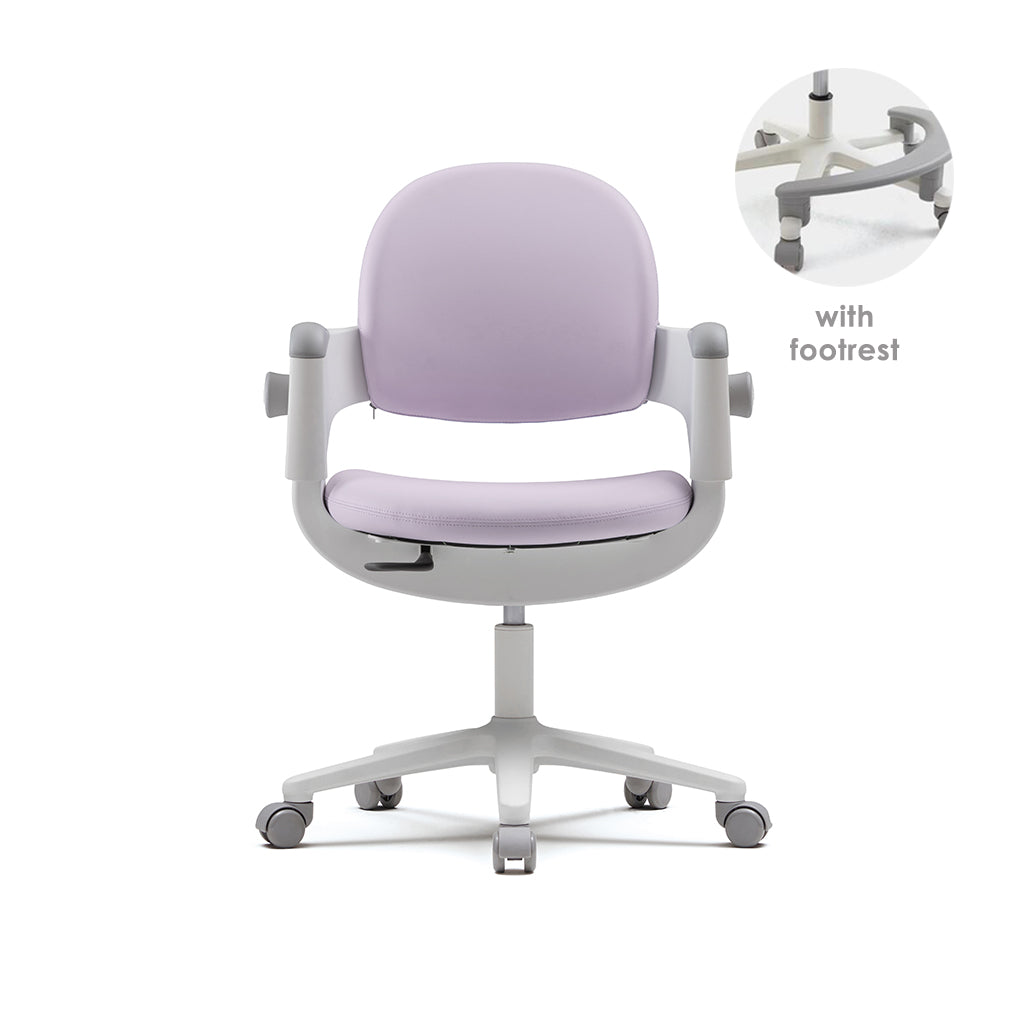 ILOOM RINGO-I CHAIR (SWIVEL CENTER BAR+ROTATING CASTER + FOOTREST)