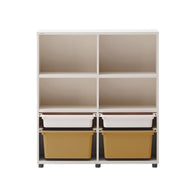 ILOOM EDDI KIDS 3-STORY BOOKSHELF (W PL BOX STORAGE) 950W