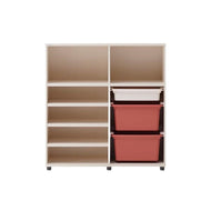 ILOOM EDDI KIDS BOOKSHELF WITH TOY STORAGE