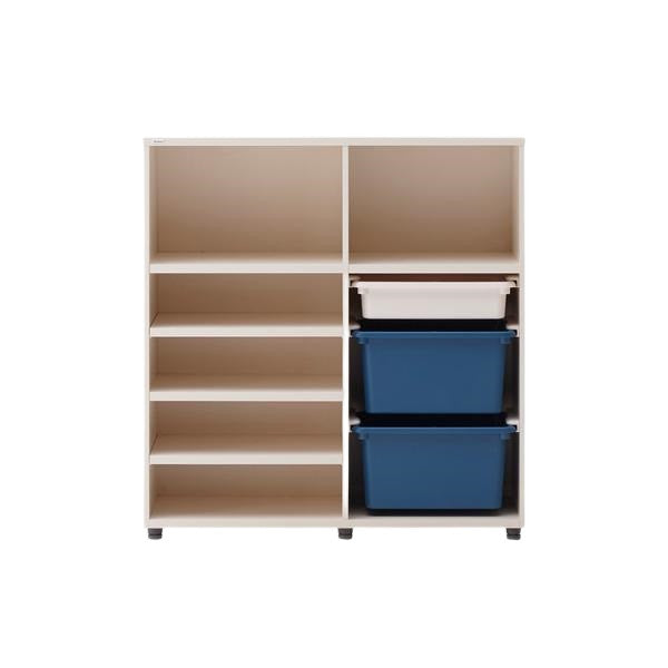 ILOOM EDDI KIDS BOOKSHELF WITH TOY STORAGE
