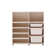 ILOOM EDDI KIDS BOOKSHELF WITH TOY STORAGE