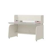 ILOOM LINKI PLUS SMART DESK+ 1400W 1 STORY SET (MULTI SHELF) W. DESK PAD