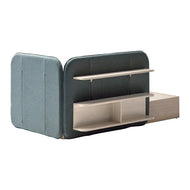 ILOOM SCOOP BED WITH SHELVES(1400W 3 STORY)