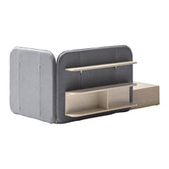 ILOOM SCOOP BED WITH SHELVES(1400W 3 STORY)