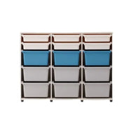 Iloom Eddi Kids 3 Story Cabinet 1400W (W Pl Box Storage)