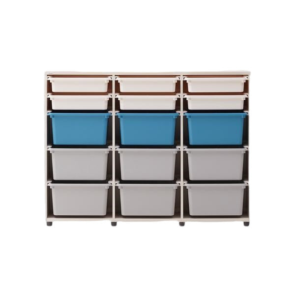 ILOOM EDDI KIDS 3-STORY CABINET 1400W (W PL BOX STORAGE)