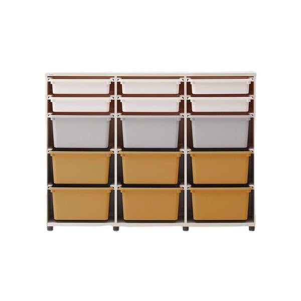 ILOOM EDDI KIDS 3-STORY CABINET 1400W (W PL BOX STORAGE)
