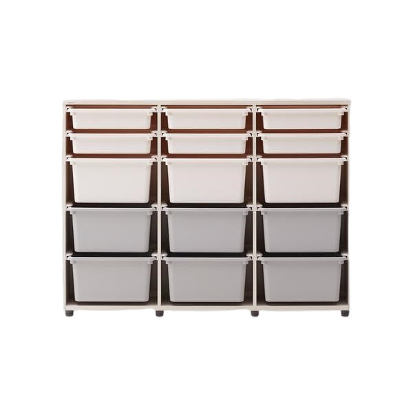 ILOOM EDDI KIDS 3-STORY CABINET 1400W (W PL BOX STORAGE)