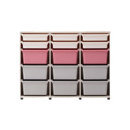 ILOOM EDDI KIDS 3-STORY CABINET 1400W (W PL BOX STORAGE)