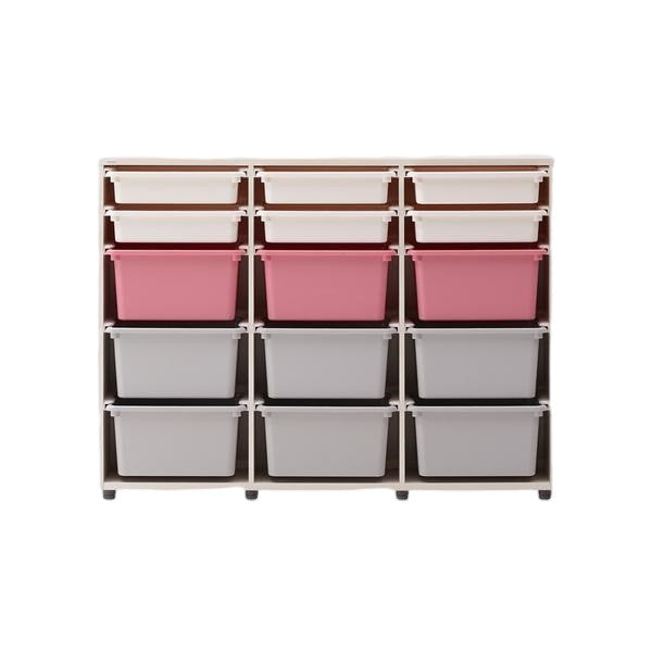 ILOOM EDDI KIDS 3-STORY CABINET 1400W (W PL BOX STORAGE)