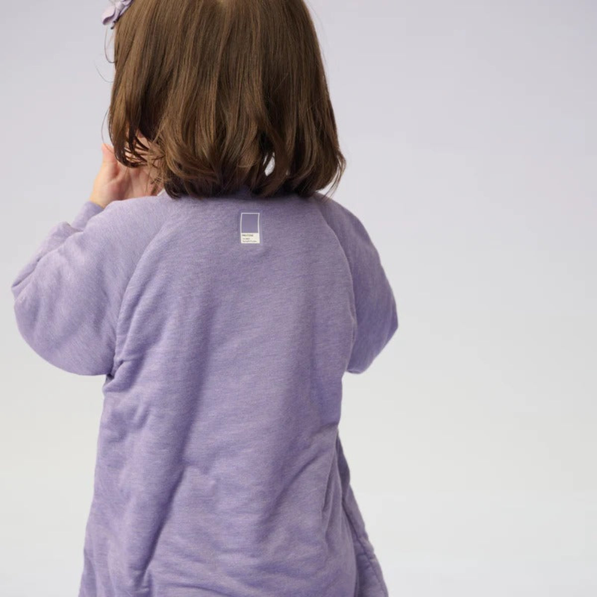 Nest Designs avocado bamboo long-sleeve footed sleep bag, 2.0 TOG, twilight purple