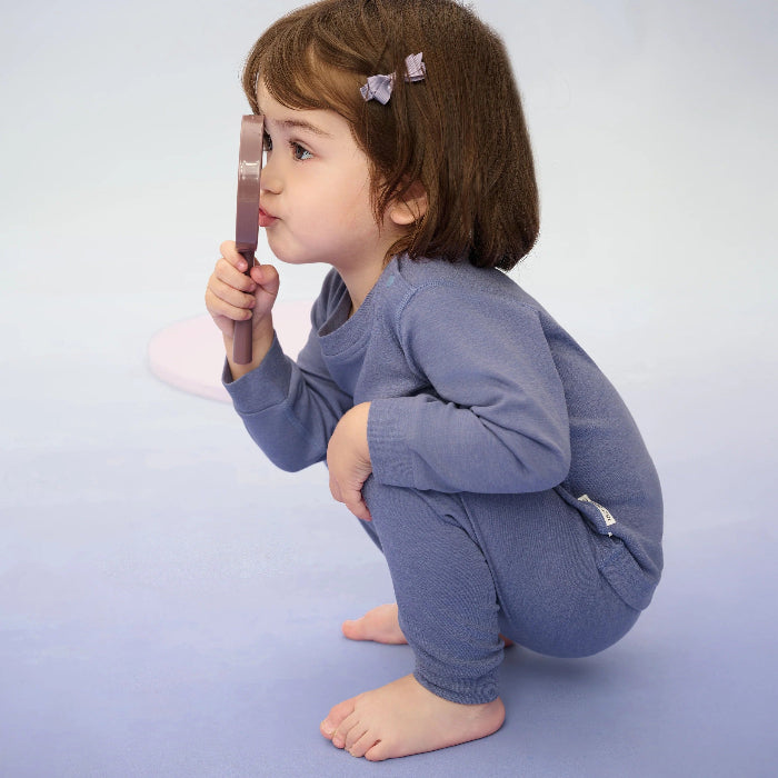 Nest Designs Tanboocel Two-Piece Long Sleeve Pj Set Twilight Purple