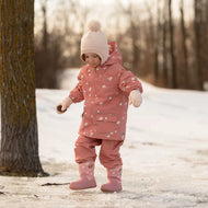 Jan & Jul Kids Lite Waterproof Boots Apricot Flower