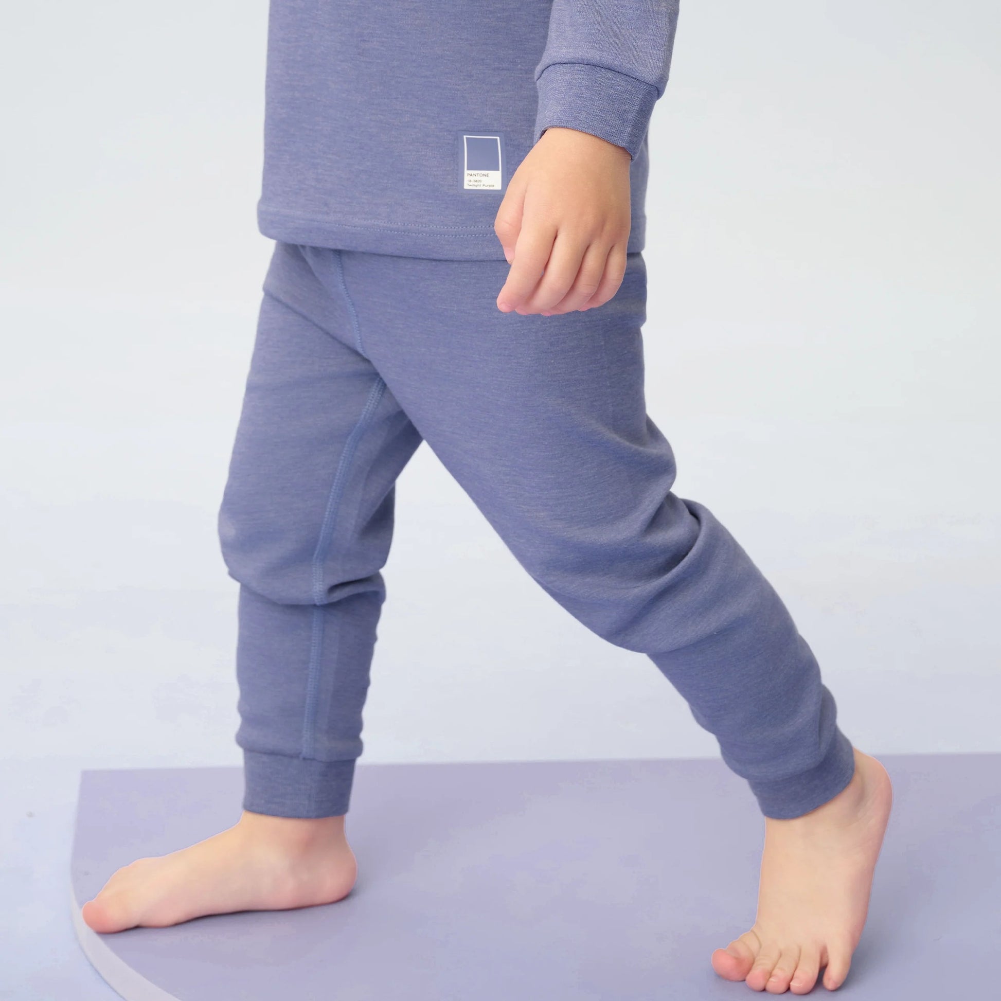 Nest Designs Tanboocel Two-Piece Long Sleeve Pj Set Twilight Purple