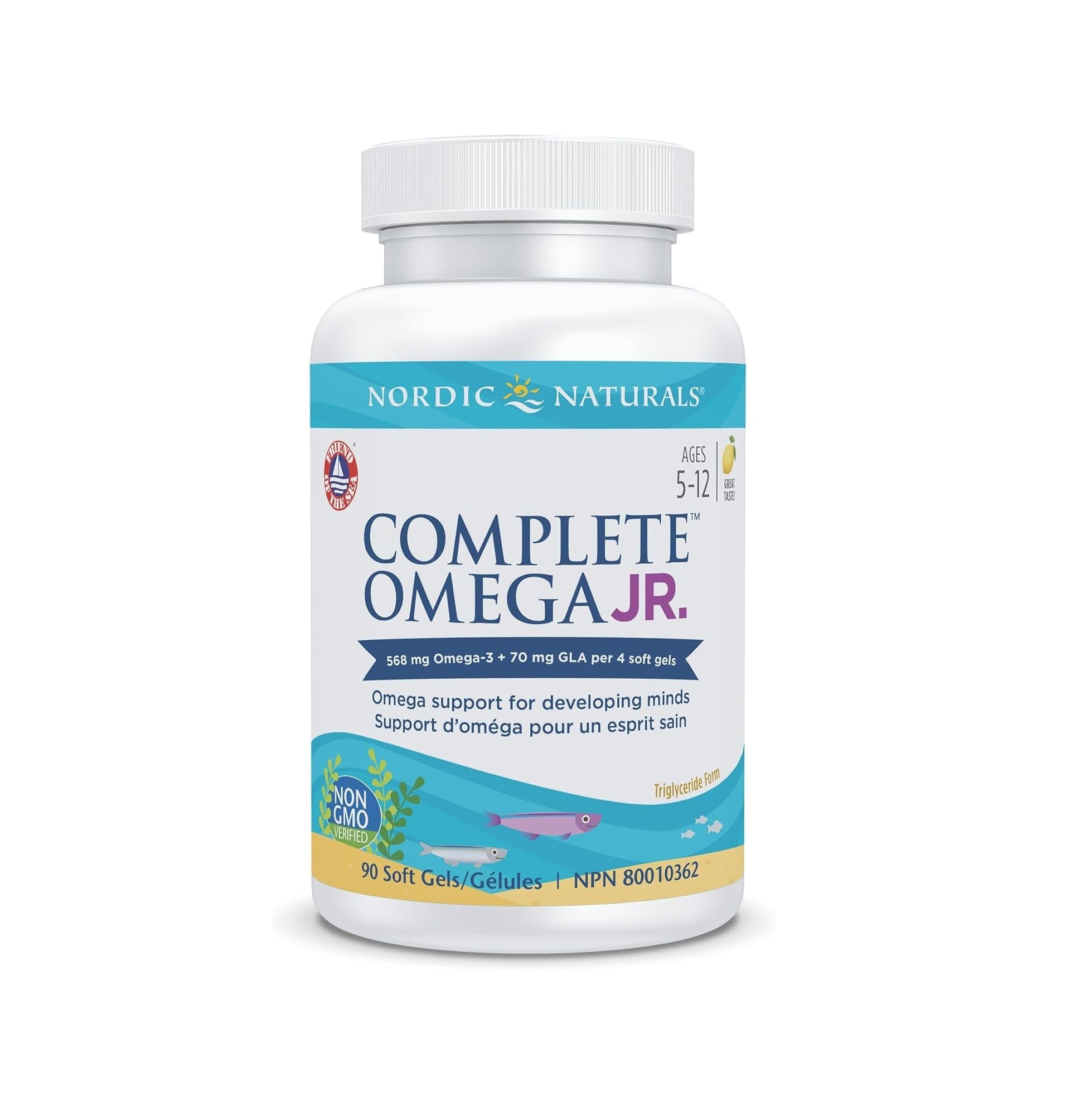 Nordic Naturals Complete Omega Junior 90 Count
