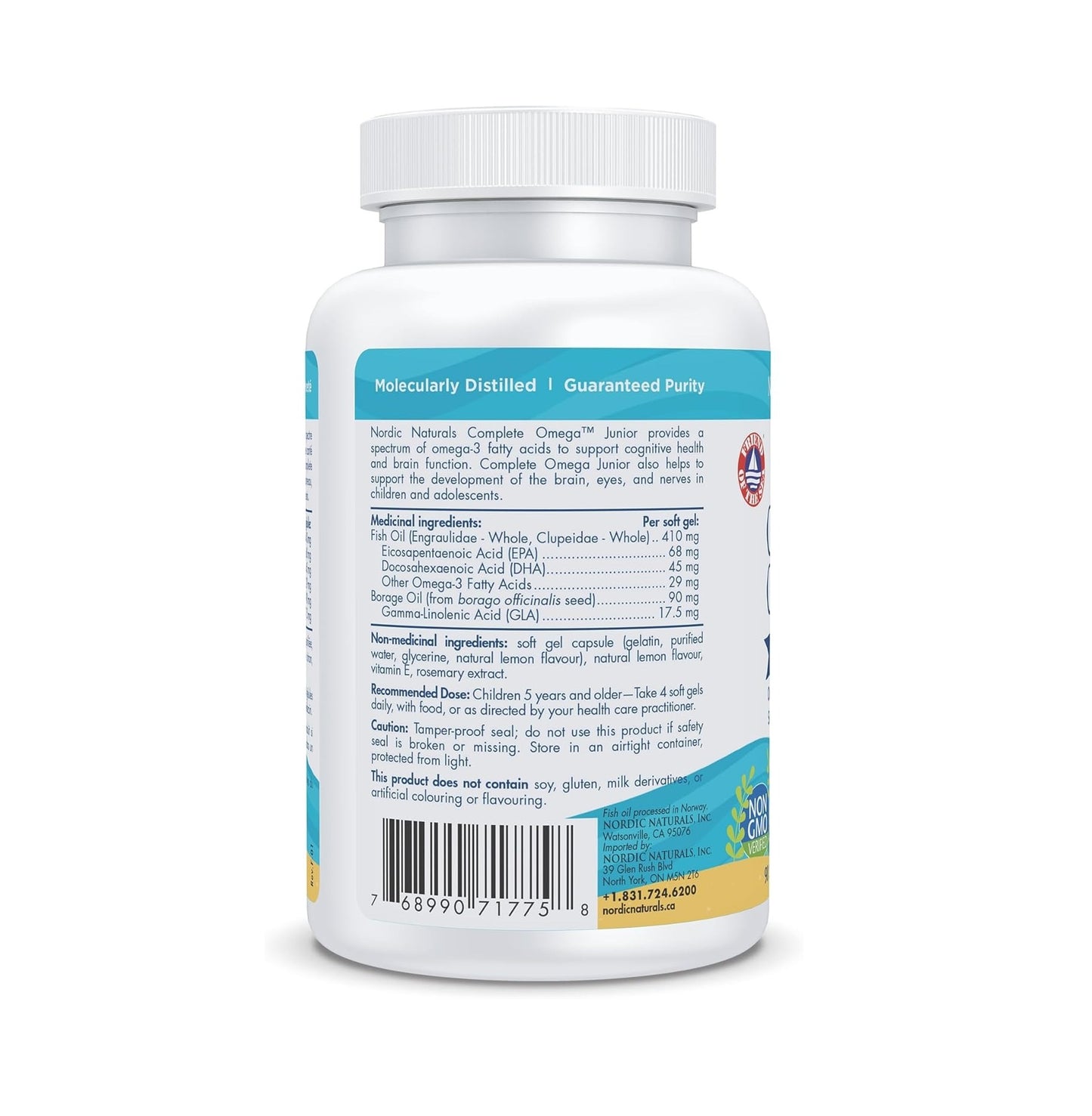 Nordic Naturals Complete Omega Junior 90 Count