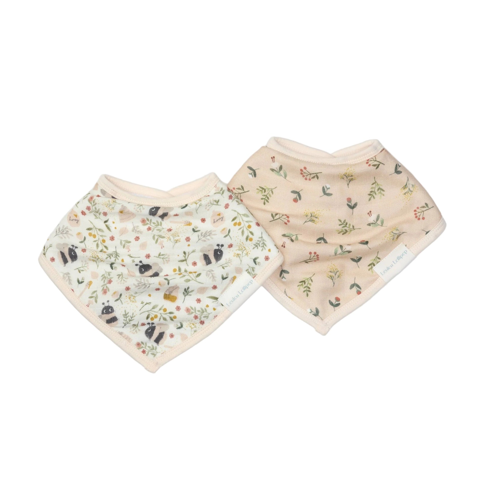 Loulou Lollipop Bandana Bib Set