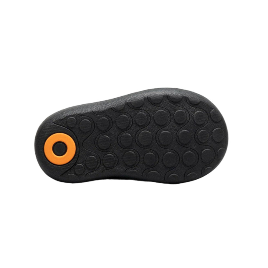 Baby Bogs II Cosmic Forest sole, black with orange accent