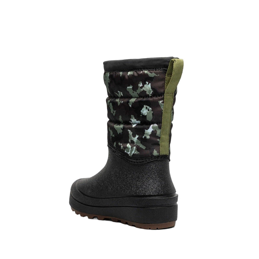 Bogs Snow Boots Shell Zip Camo Texture