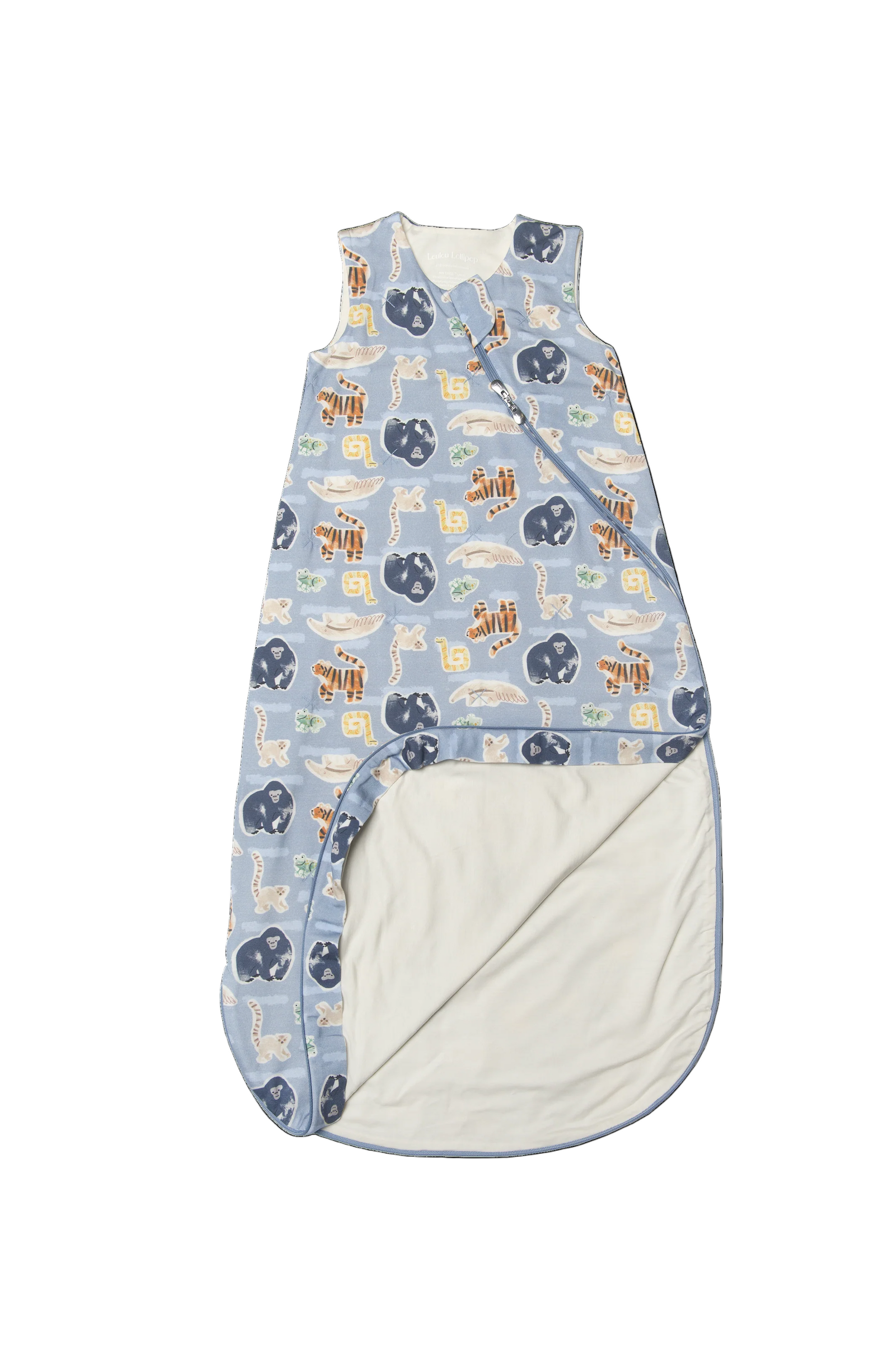 Loulou Lollipop TENCEL™ Sleep Bag 1.0 TOG Jungle Friends