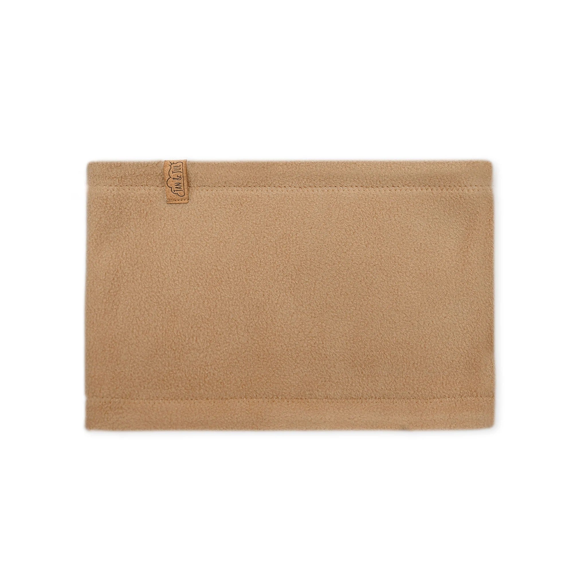 Jan & Jul Kids Fleece Neck Warmer One Size Soft Brown
