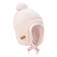 Jan & Jul Kids Pom-Pom Knit Hats Light Pink